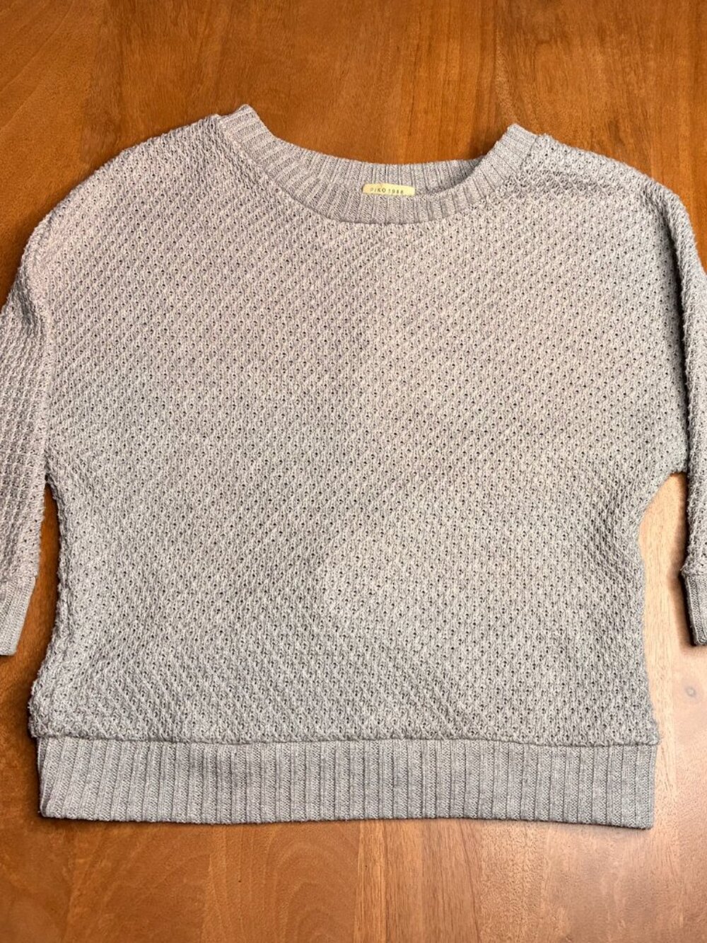 Vintage 2000’s Piko 1988 Crop Top Sweater - Picture 4 of 5